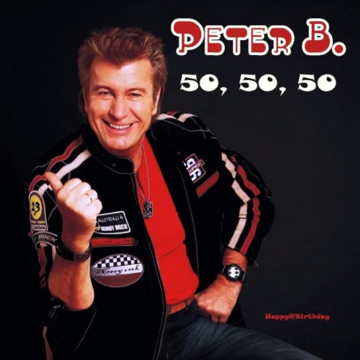 CD Peter B. Partyband:  "50,50,50"